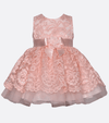 Baby Girls Pink Lace Party Dress