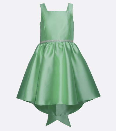 Green Tween Girls Party Dress