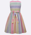 Pia Linen Stripe Dress