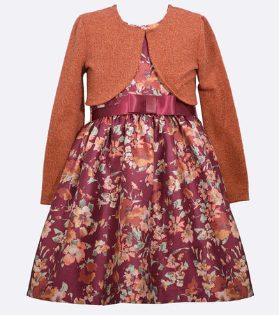Delilah Floral Dress with Cardigan