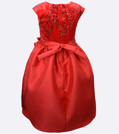 Mary Sequin High Low Dress