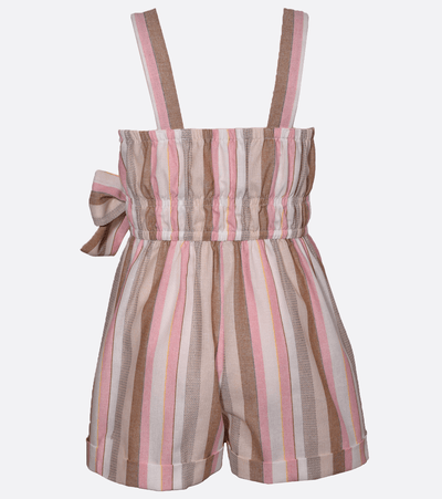 Raven Striped Romper
