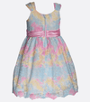 Amy Tie Dye Lace Party Dress