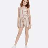 Raven Striped Romper - Image 